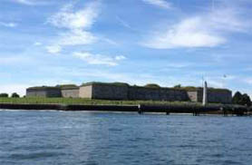 Boston Harbor Island from the water
