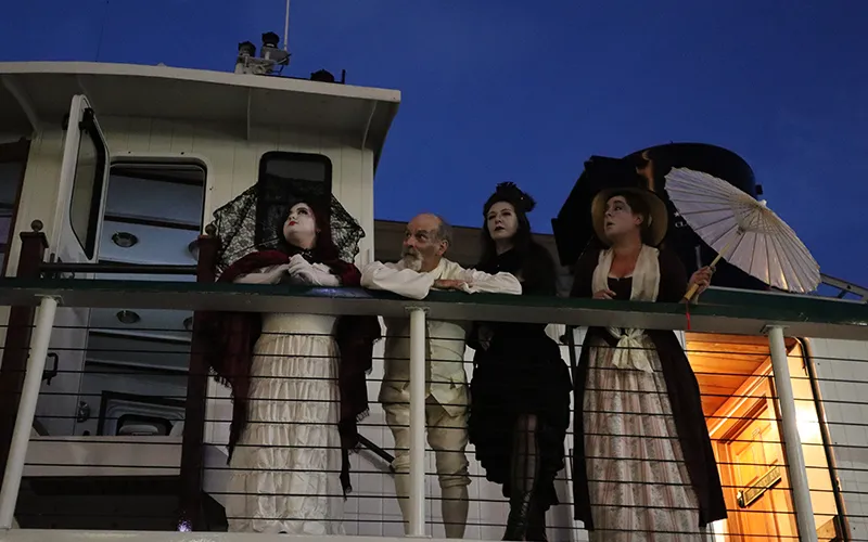 GhostTour1 Ghost Tour Guides on the classic yacht Northern Lights