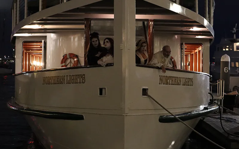 GhostTour2 Ghost Tour Guides on the classic yacht Northern Lights