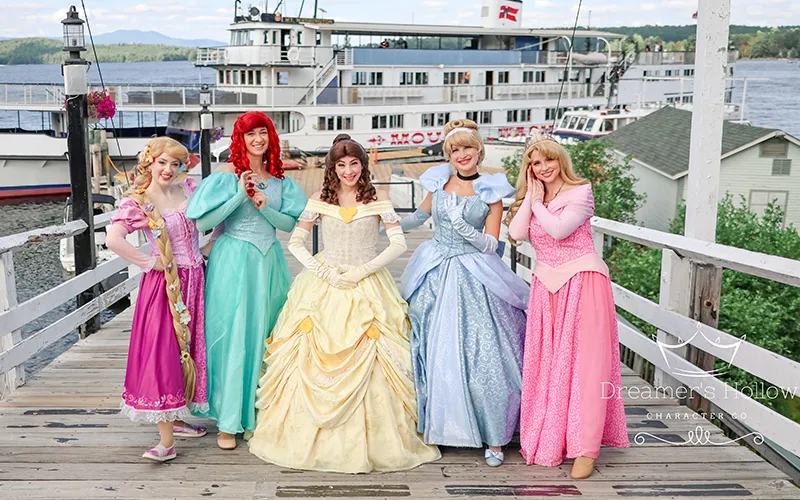 Princesses on a boat